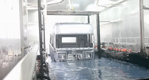 Construction Machine Parts Coating Line